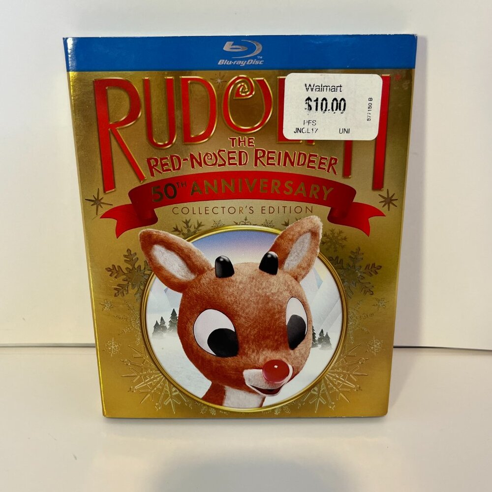 5/$25 Rudolph The Red-Nosed Reindeer 50th Anniversary Collector Ed Blu Ray Movie